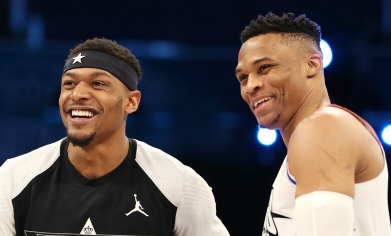 Wizards’ Bradley Beal not yet deciding Russell Westbrook after exiting from Rockets